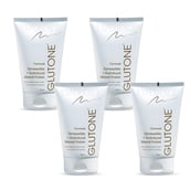 1 - Glutone Dermawhite & Hydrolyzed Almond Protein Face Wash,  100 ml  for Effective & Safe Skin Lightening (Pack of 4) 