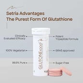 7 - Glutone 1000 Setria Glutathione Effervescent, Unflavoured (Pack of 2) 15 tablet(s)