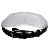 3 - MuscleBlaze Weightlifting Leather Belt,  Black  6 Inch XL 