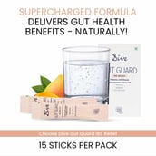 5 - Dive Gut Guard IBS Relief Probiotics with Minerals,  15 Piece(s)/Pack  Mango (Pack of 4) 