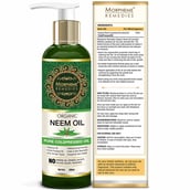2 - Morpheme Remedies Organic Neem Oil,  200 ml  All Type Hair 