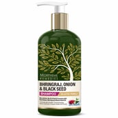 1 - Morpheme Remedies Bhringraj Onion & Black Seed Shampoo,  300 ml  with Red Onion Oil, Amla, Neem, Shikakai Extracts 