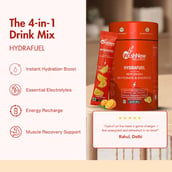 10 - WishNew Wellness Hydrafuel Instant Drink Mix, 20 sachets/pack Tangy Orange