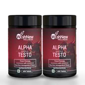 1 - WishNew Wellness Alpha Booster of Testo,  60 tablet(s)  Unflavoured (Pack of 2) 