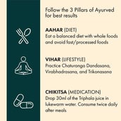 7 - Dr. Vaidya's Triphala Juice,  100% Natural (Pack of 2)  950 ml 