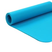 1 - Strauss PE Eco Friendly Yoga Mat, Blue 6mm