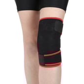 Strauss Adjustable Knee Support,  Black  Free Size 
