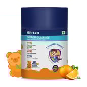 2 - Gritzo Super Gummies Multivitamin for Kids,  30 gummies  Orange