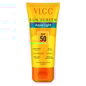 1 - VLCC Aqua Light Sunscreen Gel,  100 g  SPF 50 PA++++ Lightweight 