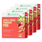1 - Dr. Vaidya's Apple Cider Vinegar Pro,  15 Piece(s)/Pack  Unflavoured (Pack of 4) 