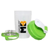 3 - MuscleBlaze Hulk Shaker,  Green White  500 ml(with spring)