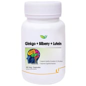 Biotrex Ginkgo Bilberry Lutein,  60 capsules 
