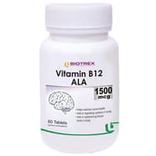 Biotrex Vitamin B12 ALA (1500 mcg),  60 tablet(s)  Unflavoured 