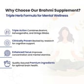 2 - Vaamveda Brahmi+ with Ginkgo Biloba & Ashwagandha,  120 tablet(s) 