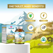 2 - Vaamveda Shilajit 60 Capsules & Ashwagandha+ 60 Tablets Combo,  2 Piece(s)/Pack 