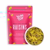 7 - Yogabar Seedless Green Raisins,  500 g  Natural (Pack of 2) 
