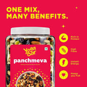4 - Yogabar Dry Fruits Mix Panchmeva,  850 g  Natural 