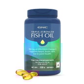 1 - GNC Triple Strength Fish Oil,  120 softgels 