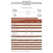 3 - NATURALTEIN Whey Protein Concentrate,  2.2 lb  Chocolate & Caramel 