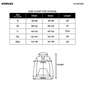 5 - Athflex Men's Performance Assassin Compression Hoodie,  White  Small 