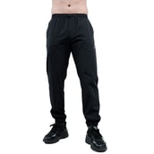 2 - Athflex Men's Slim Fit Daily Joggers,  Black  XXL 