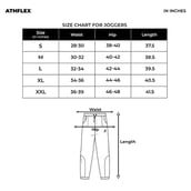 1 - Athflex Men's Regular Fit Essential Joggers, Brown XXL