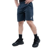 4 - Athflex Men's Regular fit Knee Length Velocity Slit Shorts,  Small  Blue 