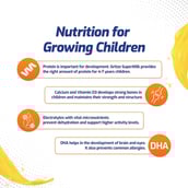 8 - Supermilk Gritzo Protein & Nutrition Drink Mix 4-7 Yrs,  400 g  Mango Delight 