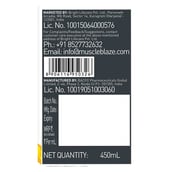 7 - MuscleBlaze Liquid L-Carnitine,  450 ml  Key Lime (Pack of 2)