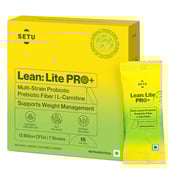 1 - Setu Lean: Lite Pro+,  15 sachets/pack  Natural Lemon 