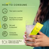 5 - Setu Lean: Lite Pro+,  15 sachets/pack  Natural Lemon (Pack of 4) 