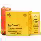 1 - Setu Skin Protect+ Powder,  Strawberry  30 sachets/pack 