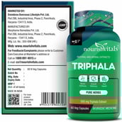 5 - NourishVitals Triphala,  60 veggie capsule(s) 