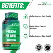 3 - NourishVitals Neem,  60 veggie capsule(s) 