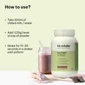 6 - HealthKart HK Vitals Protein for Women,  2.2 lb  Chocolate, 100% VEG