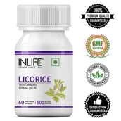 3 - INLIFE Licorice,  60 capsules 