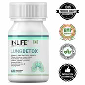 6 - INLIFE Lung Detox,  60 capsules 