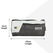 2 - MuscleBlaze Biozyme Gym Bag,  Grey - 21L 
