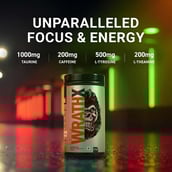 1 - MuscleBlaze Pre Workout WrathX,  1.12 lb  Sour Green