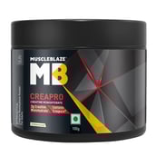 3 - MuscleBlaze CreaPRO Creatine with Creapure® Powder from Germany,  Unflavoured  0.22 lb 
