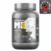 1 - MuscleBlaze Biozyme Iso-Zero., 2.2 lb Low Carb Ice Cream Chocolate