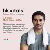 3 - HealthKart HK Vitals Advanced Multivitamin with BCAA,  60 tablet(s)  Unflavoured