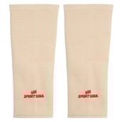 2 - SportSoul Premium Compression Elbow Support Pack of 2, White Xtra Large