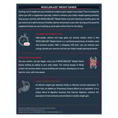 9 - MuscleBlaze Weight Gainer with Added Digezyme,  4.4 lb  Chocolate 