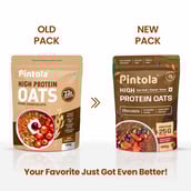 2 - Pintola High Protein Oats,  400 g  Dark Chocolate 