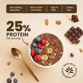 5 - Pintola High Protein Oats,  1 kg  Dark Chocolate 