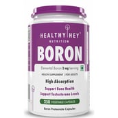1 - HealthyHey Nutrition Boron 3mg,  250 veggie capsule(s) 