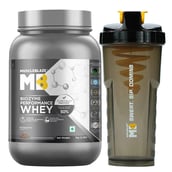 MuscleBlaze Biozyme Performance Whey 2.2 lb Rich Chocolate & Shaker Combo