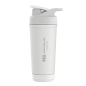 2 - MuscleBlaze Steel Shaker Pro,  Pristine White  700 ml
