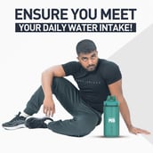 6 - MuscleBlaze Gallon Water Bottle,  Forest Green  2 L